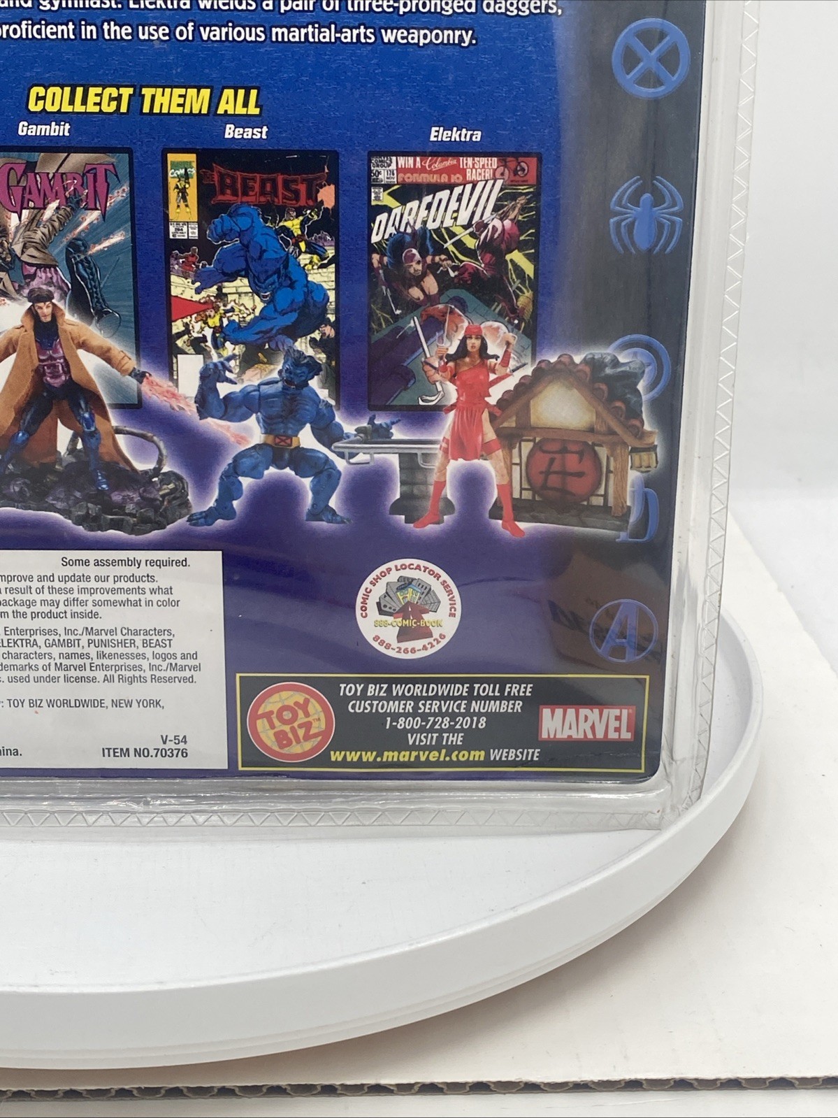 Marvel Legends ELEKTRA Action Figure & Comic Book Series 4 ToyBiz 2003 New Vtg