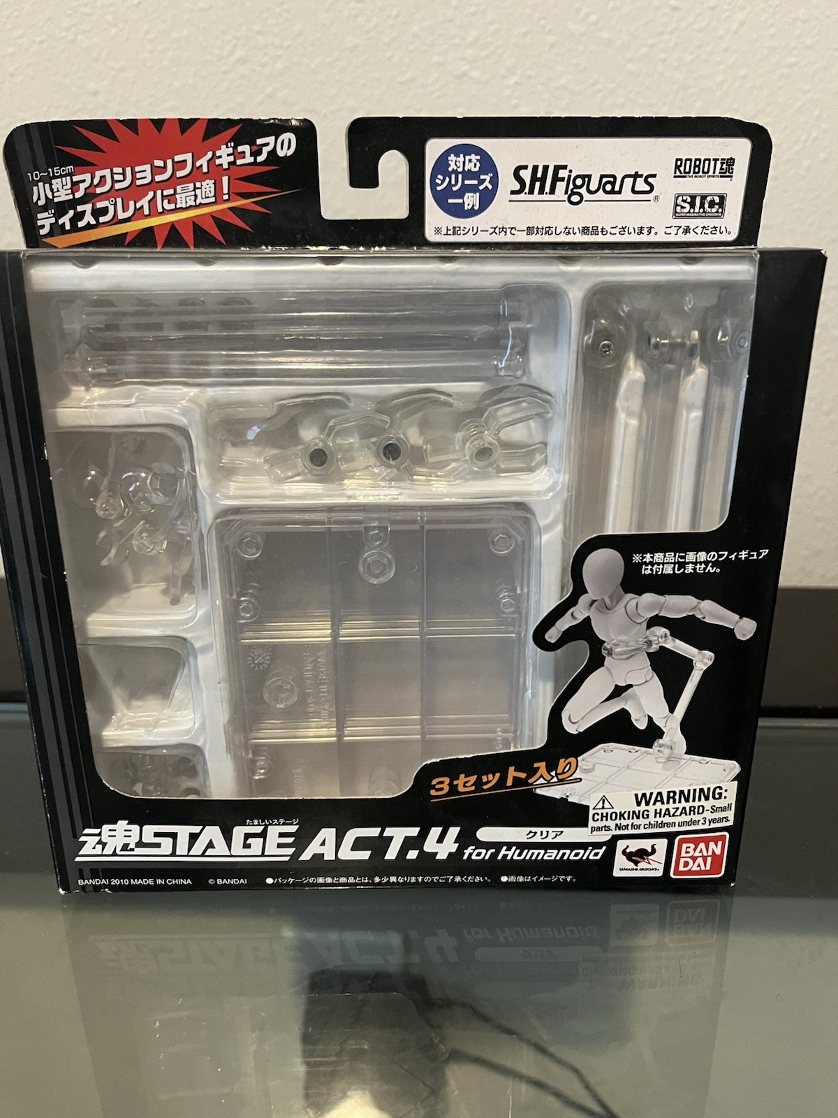 NEW Bandai Tamashii Stage Act 4 for Humanoids Clear Ver.