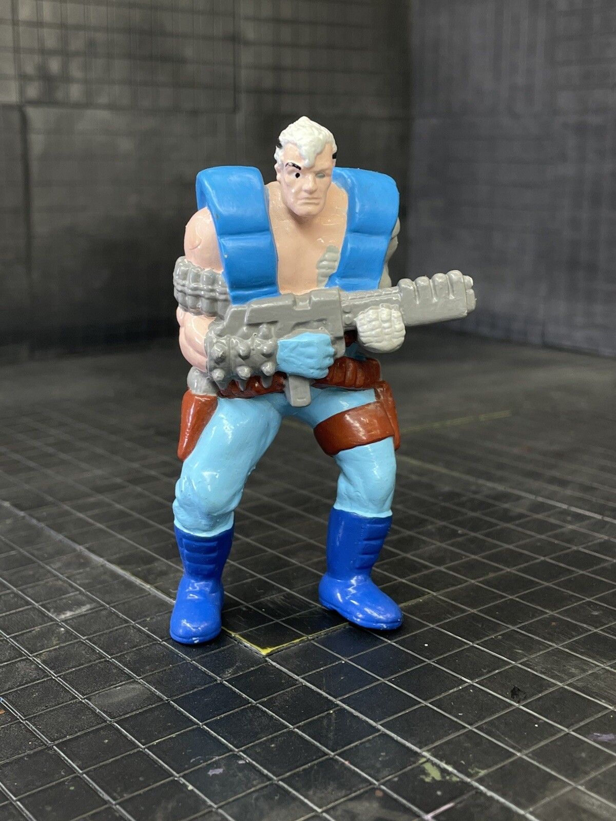 X-Men Cable PVC Rubber Vintage Action Figure Applause 1990s