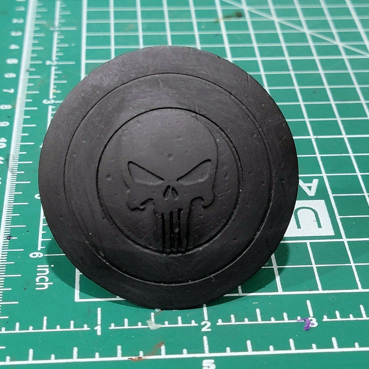 Custom Skull Shield 1:12 scale Captain Punisher avengers Frank Castle