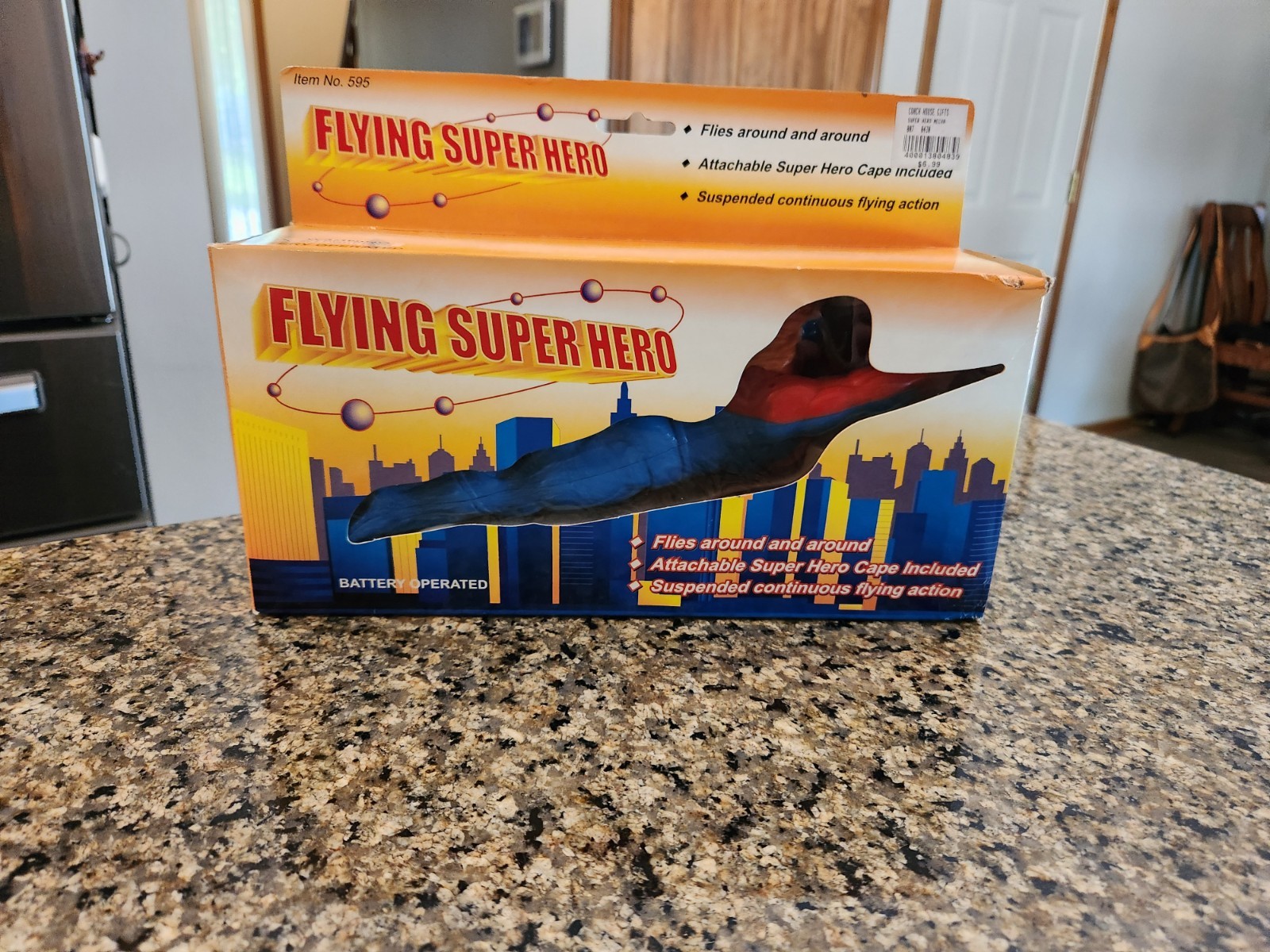 Vintage Magical Key International Flying Superhero Item No. 595 NEW IN BOX!!!