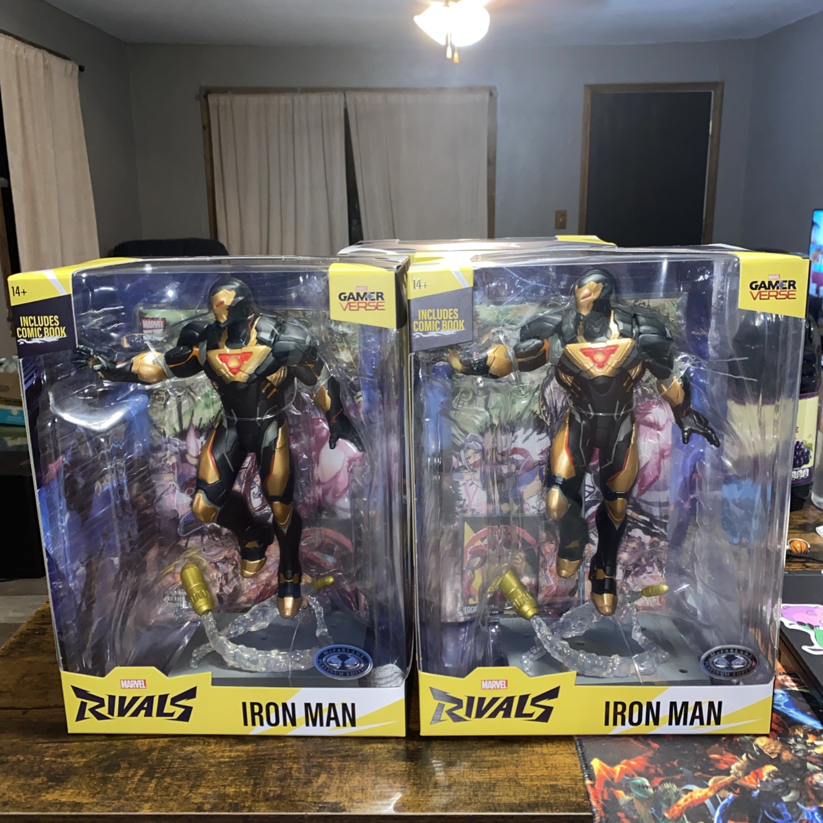 Marvel Rivals Iron Man Platinum Edition Chase Variant McFarlane 1:6 Scale NEW