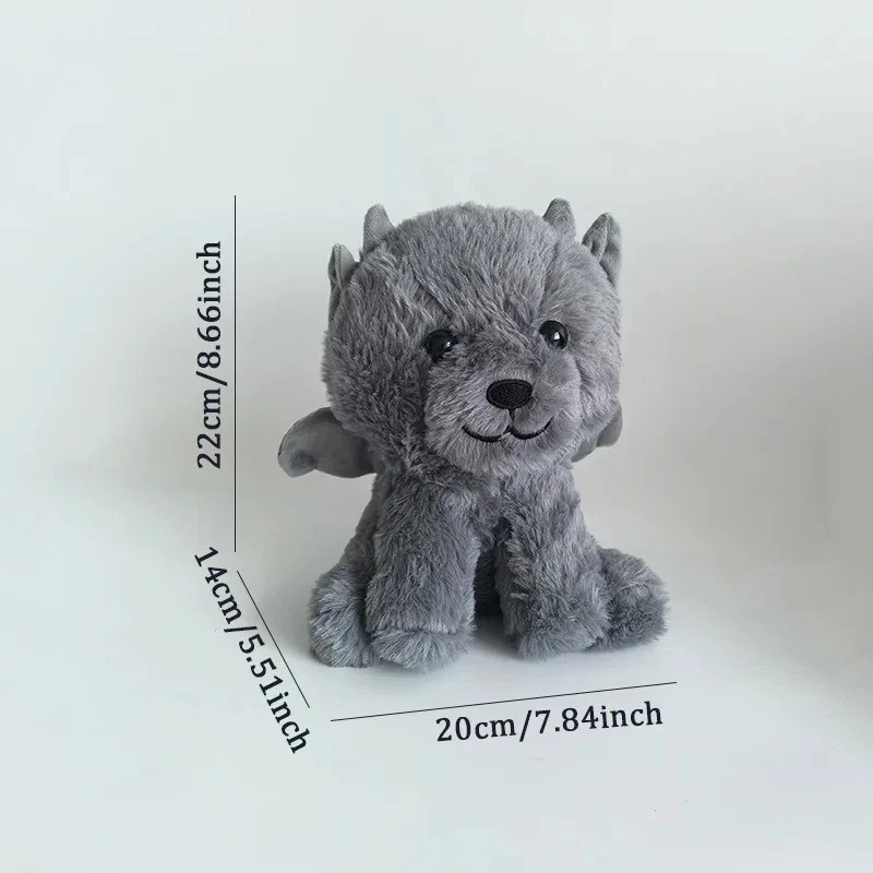 Build A Bear 2025 Lovable Legends Mini Beans Gargoyle Grey Plush Toy New