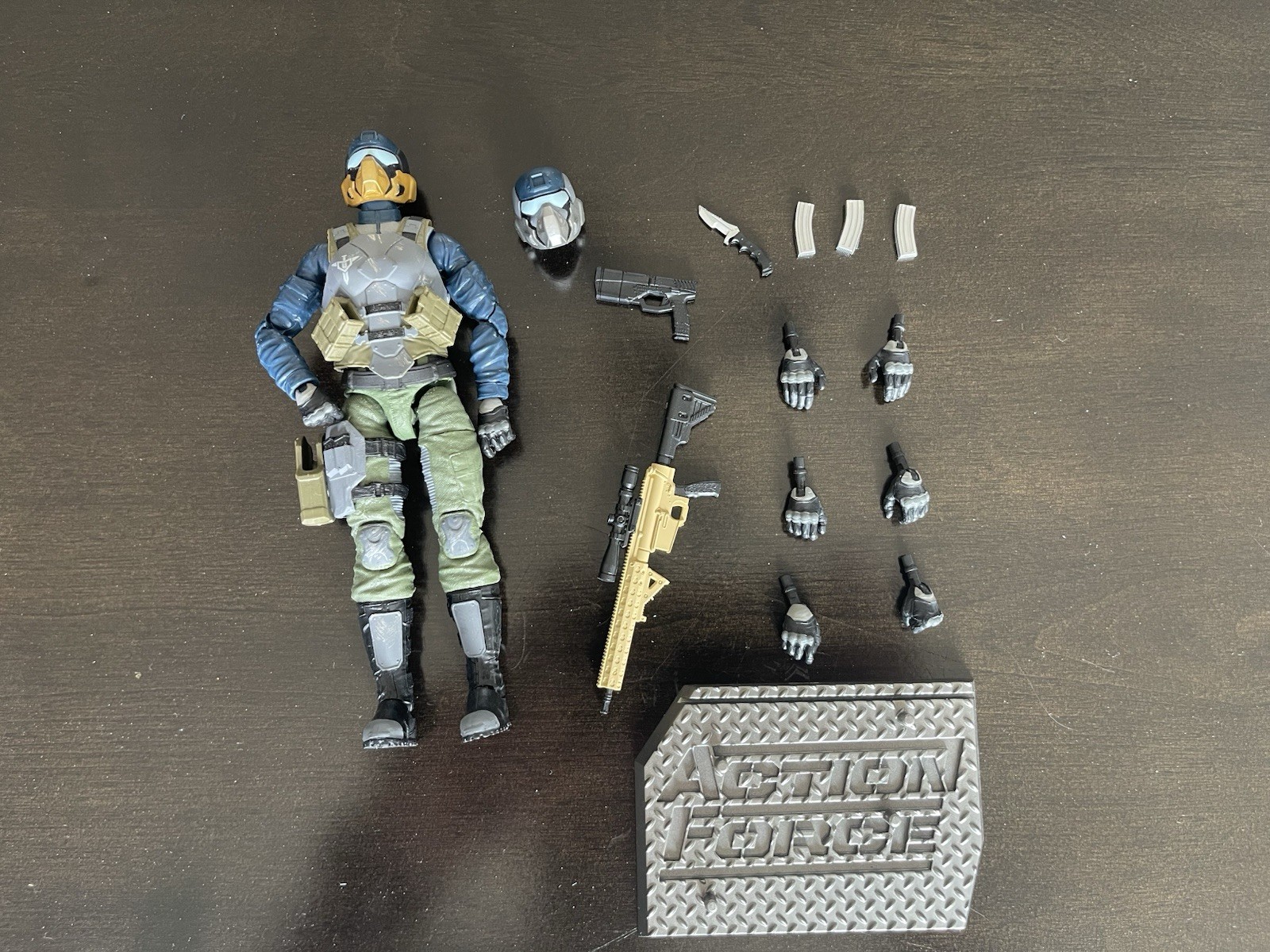Valaverse Action Force Steel Brigade Version 2 Female 6&Prime; Action Figure Series 3