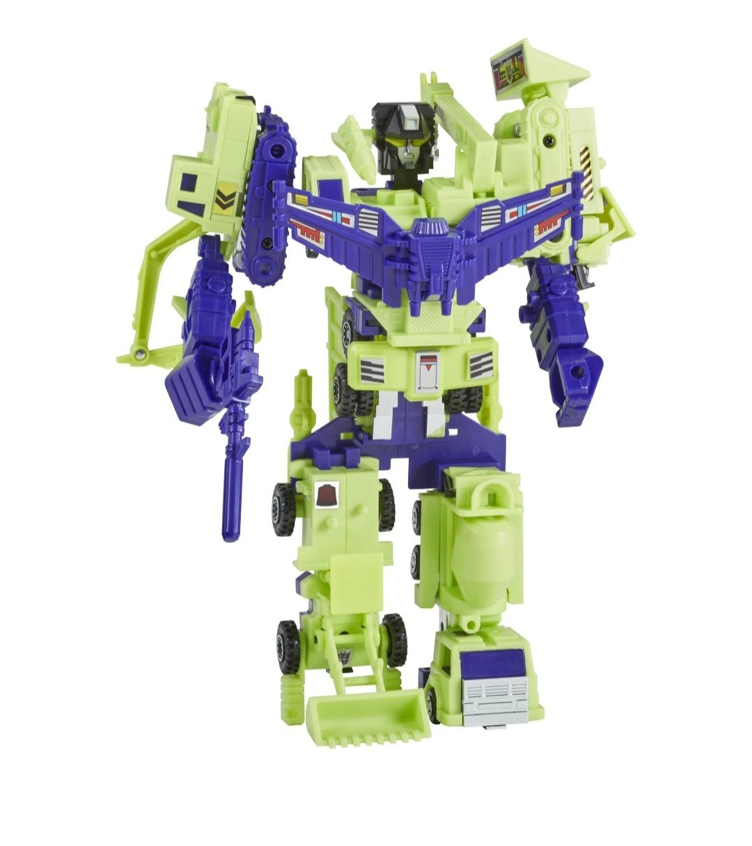 Transformers Vintage G1 Constructicon Devastator Walmart Exclusive COMPLETE Open