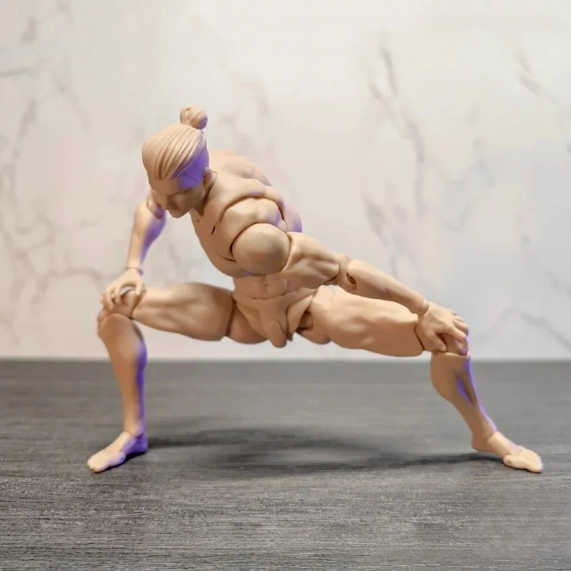 Wind Toys 1/12 Male Flexible Joint Body Articulated White Skin 12&Prime; Action Figure