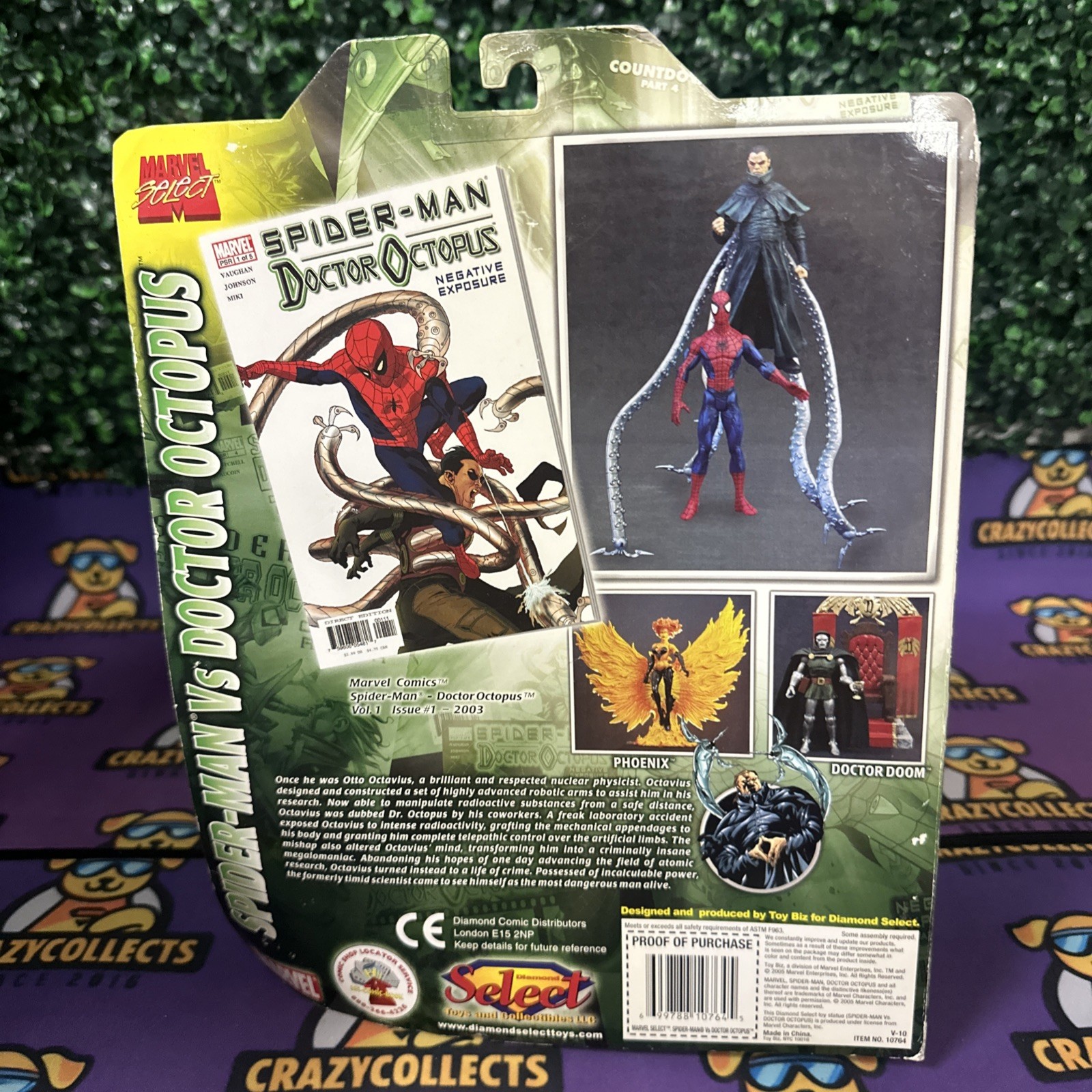 Diamon Select Marvel: Doctor Octopus & Spiderman Marvel Select Action Figure