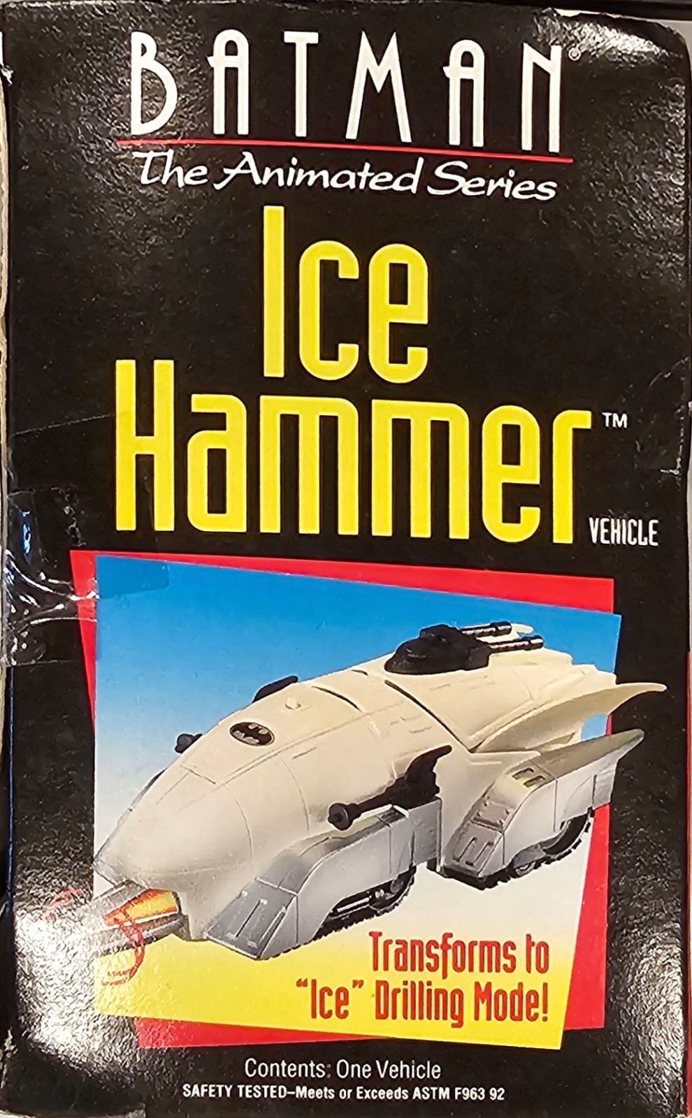 ICE HAMMER DC COMICS BATMAN ANIMATED SERIES 1992 KENNER VEHICLE NEW SEALED
