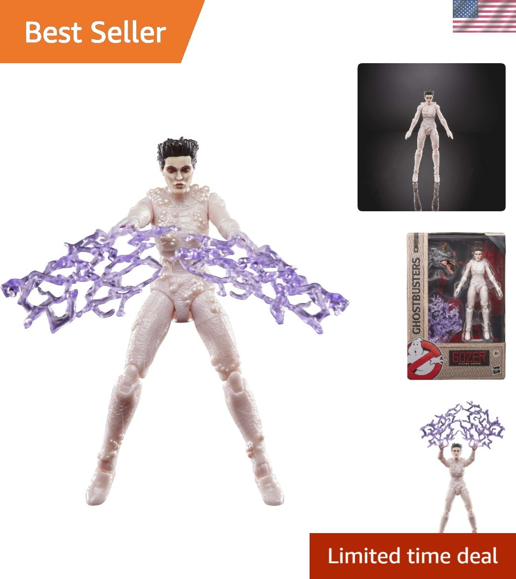 Plasma Series Gozer Toy 6-Inch-Scale Collectible Classic 1984 Action Figure, …