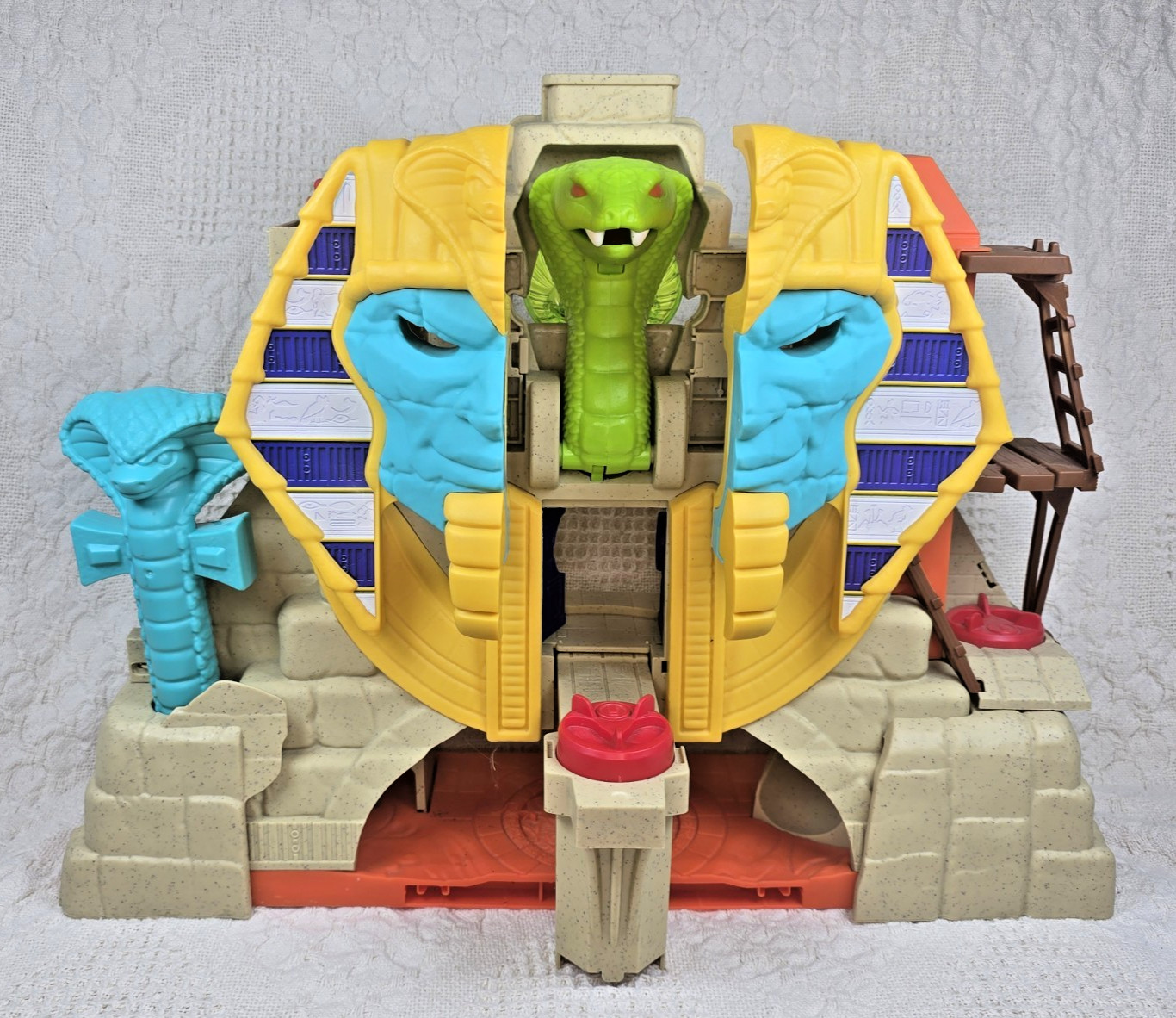 Imaginext Pyramid Temple Serpent Striker Mummy King Mummy Maker Camel Lot Tested