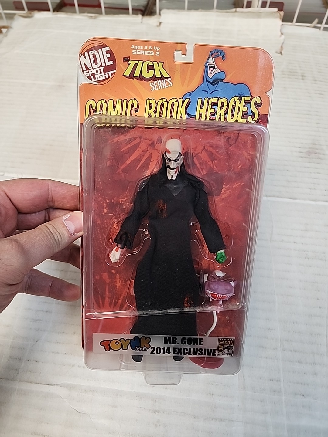 Indie Spotlight Comic Book Heroes 2014 SDCC Mr. Gone Action Figure