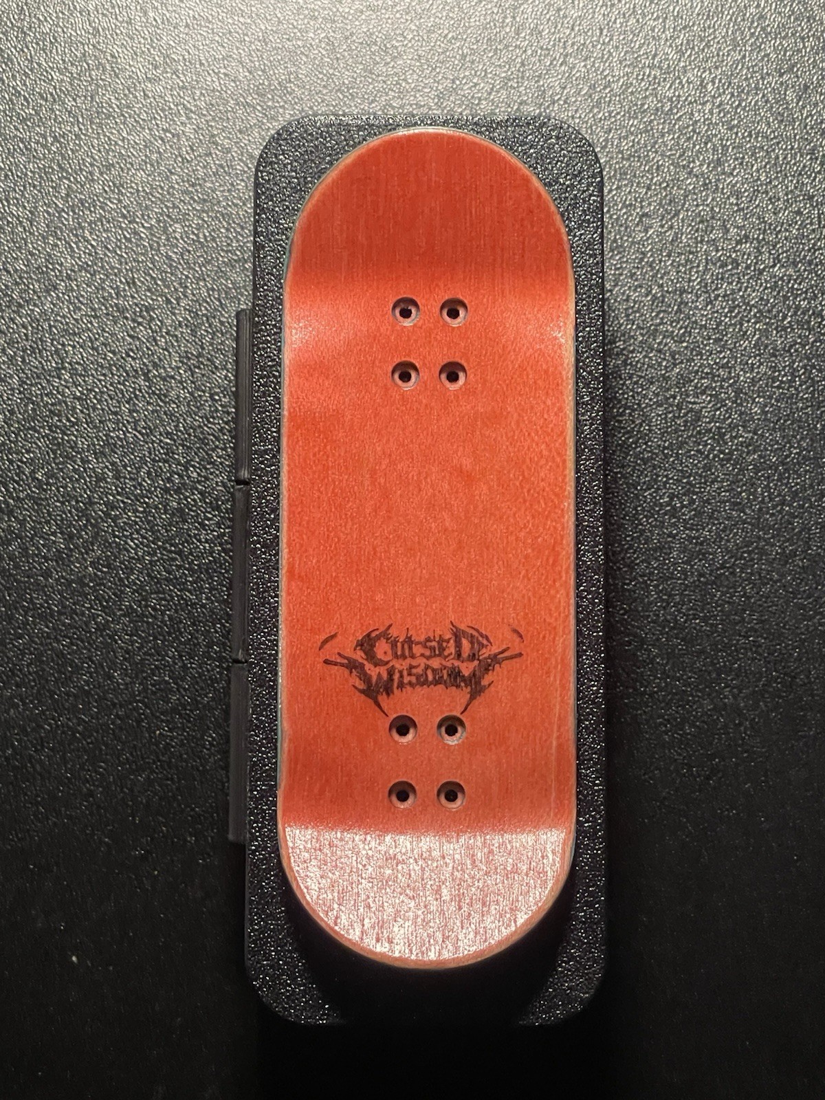 NEW 34mm Handmade Splitply Maple Fingerboard Deck – Handcrafted in California