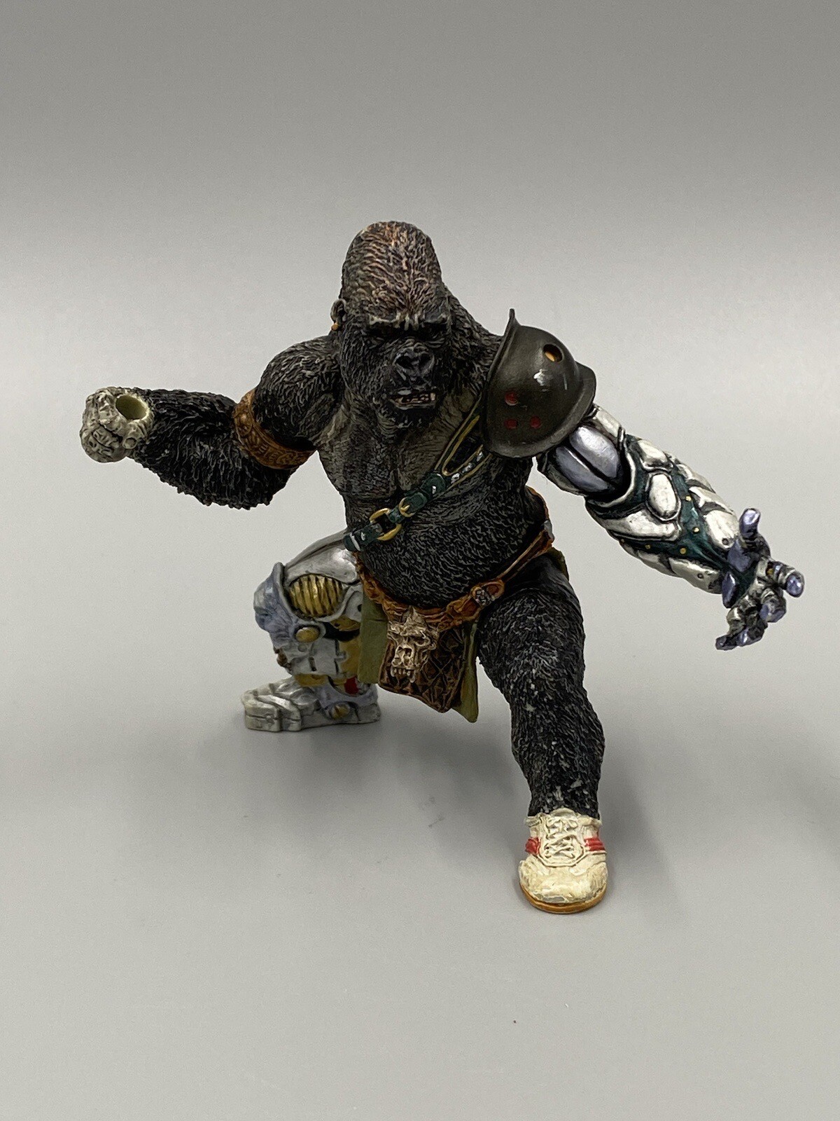 Papo 2011 Cyborg Gorilla Mutant Fantasy World Figure No Weapons 4&Prime;