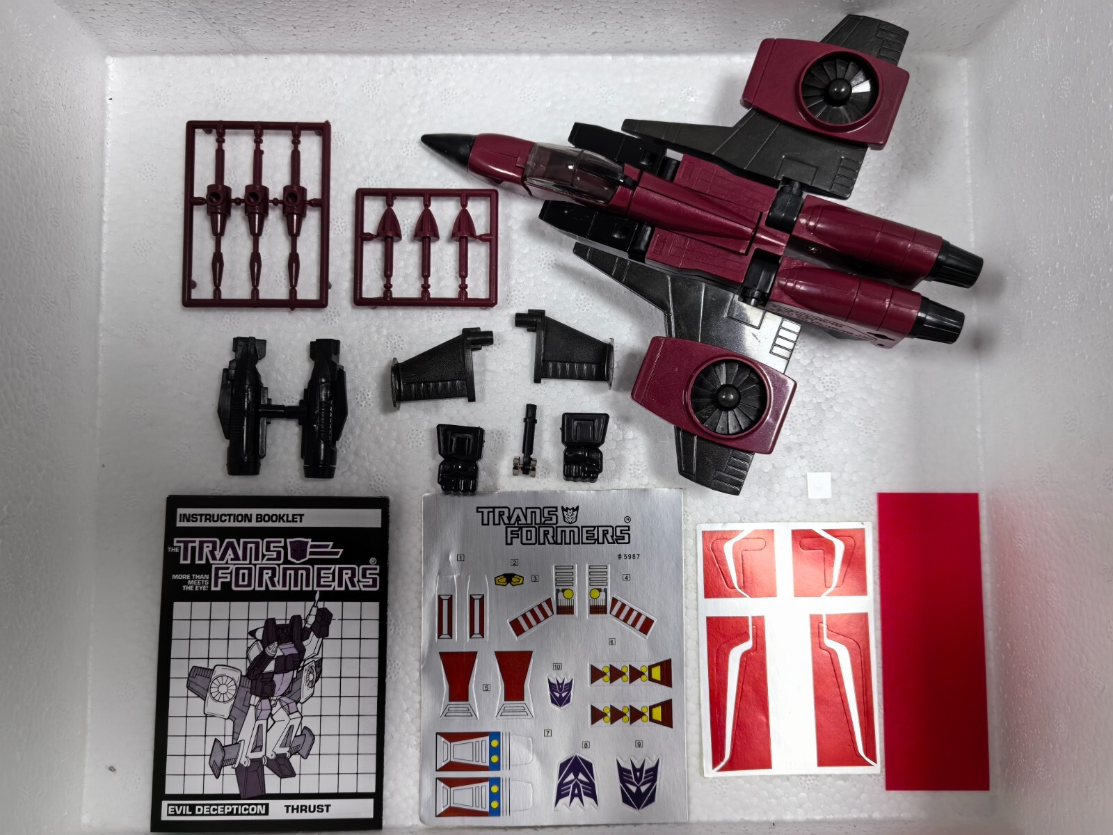 TRANSFORM G1 Reissue Ramjet/Thrust/Dirge Brand New 3 pcs Free SpeedPAK ship