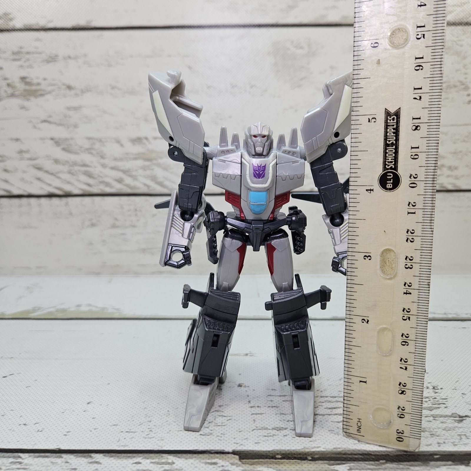 Hasbro Transformers Earthspark Megatron Deluxe 2023 5&Prime; Adjustable Action Figure