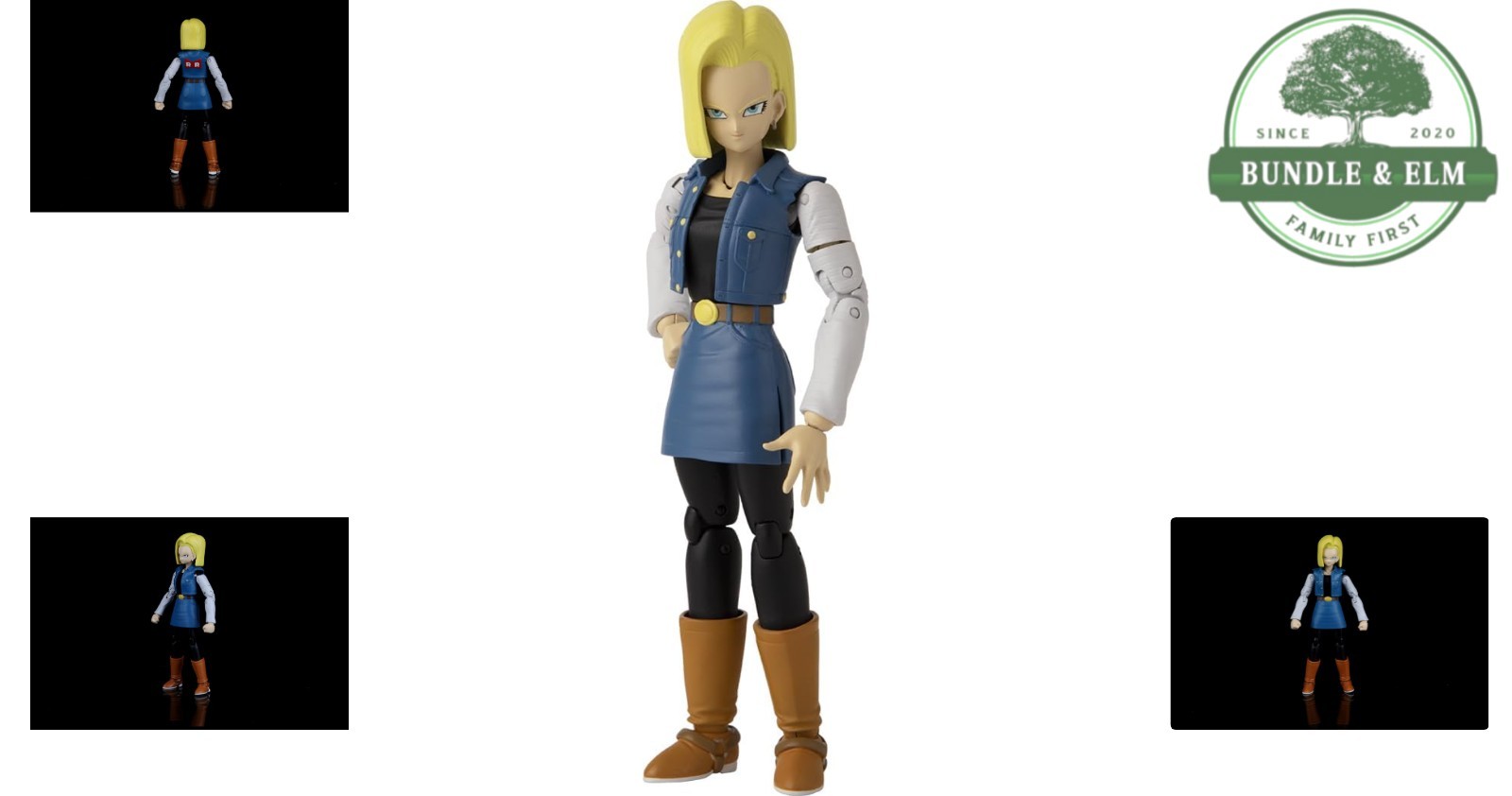 Series 12 Android 18 Action Figure with Detailed Design for TV Show Enthusiasts