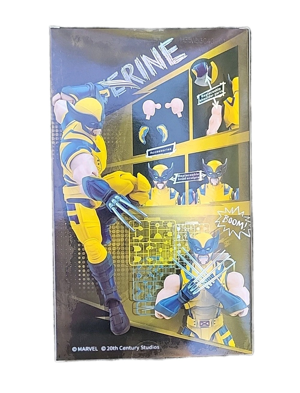 Marvel Xmen Wolverine Action Figure Blokees Model Kit 101 pcs Collectible NEW