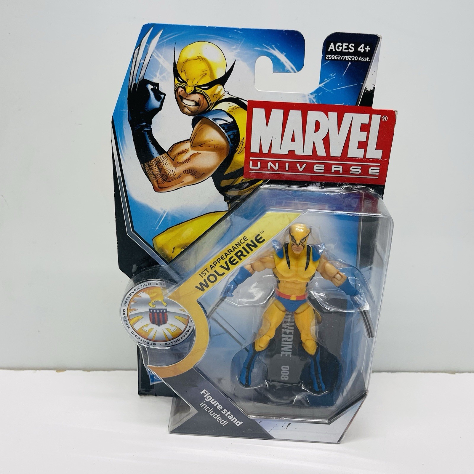Wolverine First Appearance Marvel Universe 3.75” SERIES 3 008 Logan X-Men NIP