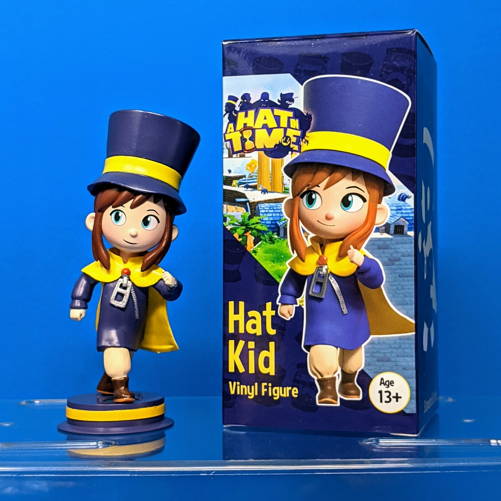 A Hat in Time Hat Kid Limited Edition Vinyl Figure Figurine Statue 4&Prime; IN STOCK