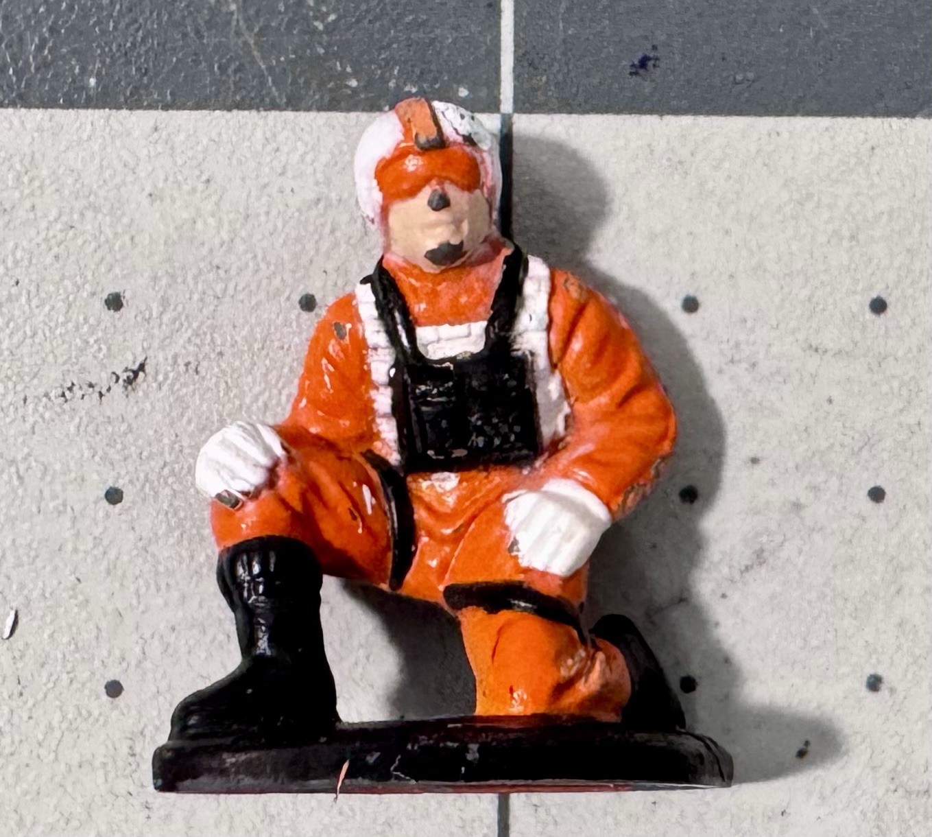 VINTAGE Star Wars MICRO COLLECTION SNOWSPEEDER Kenner 1982 With Diecast Pilot!