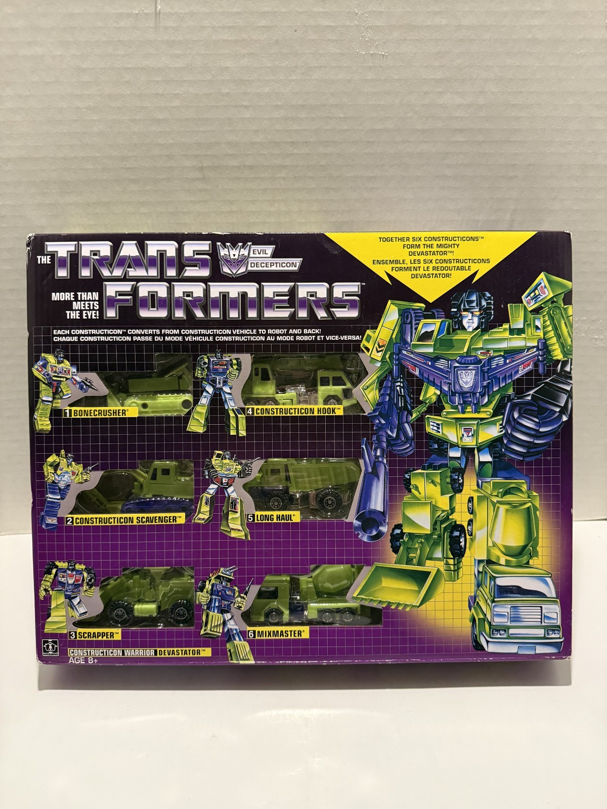 Hasbro The TransFormers More Than Meets the Eye! Construction Warrior Devastator