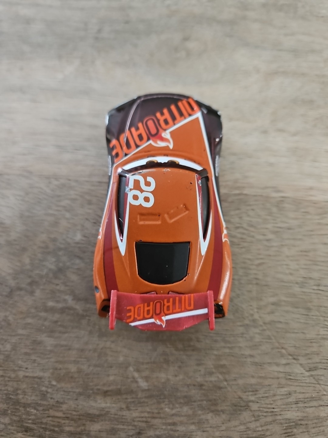 Disney Pixar Movie Cars Diecast Toy Vehicle Piston Cup Race #28 NitroAde loose