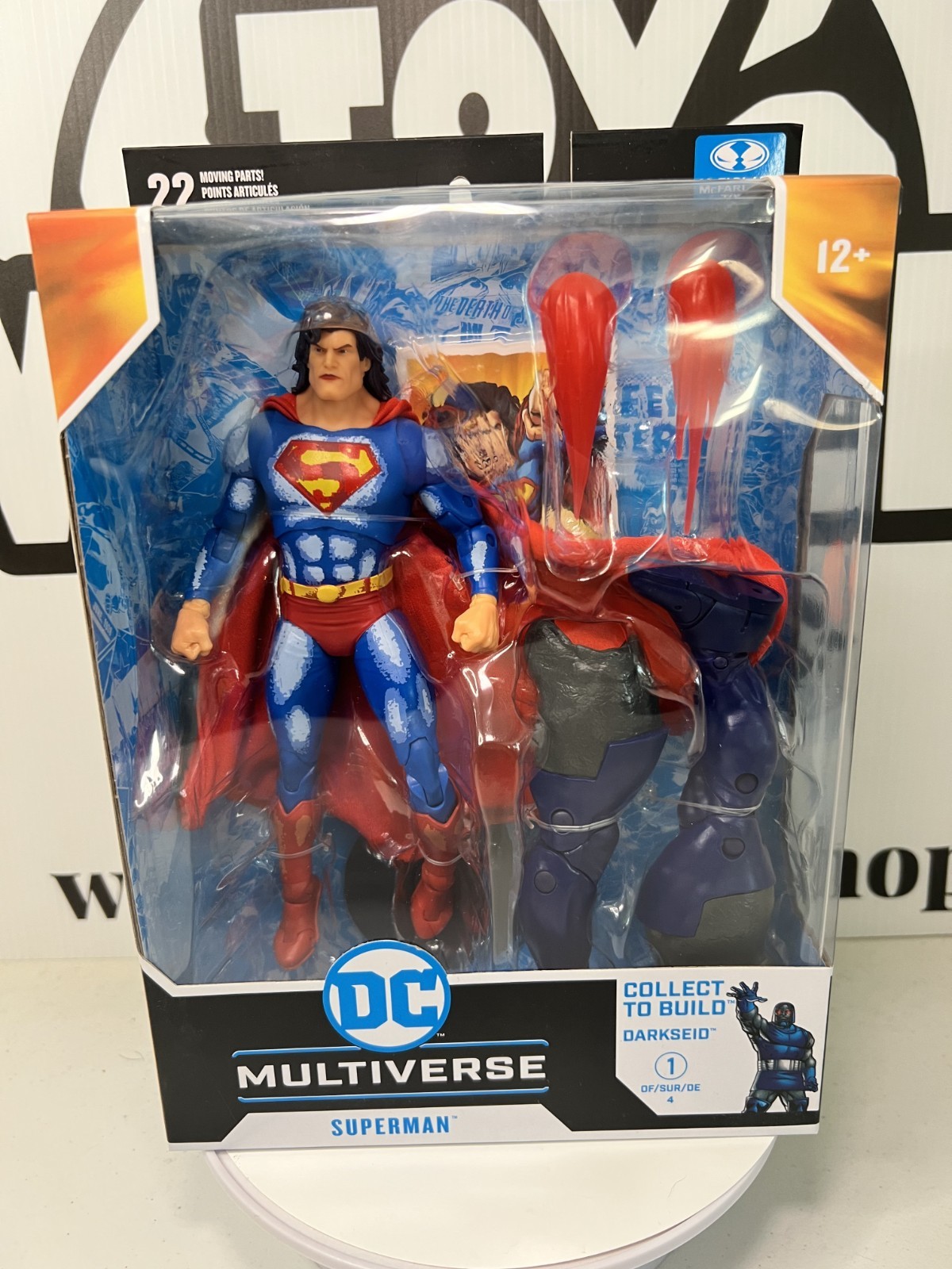 McFarlane Superman Action Figure JLTF Darkseid BAF Wave DC Multiverse MISB