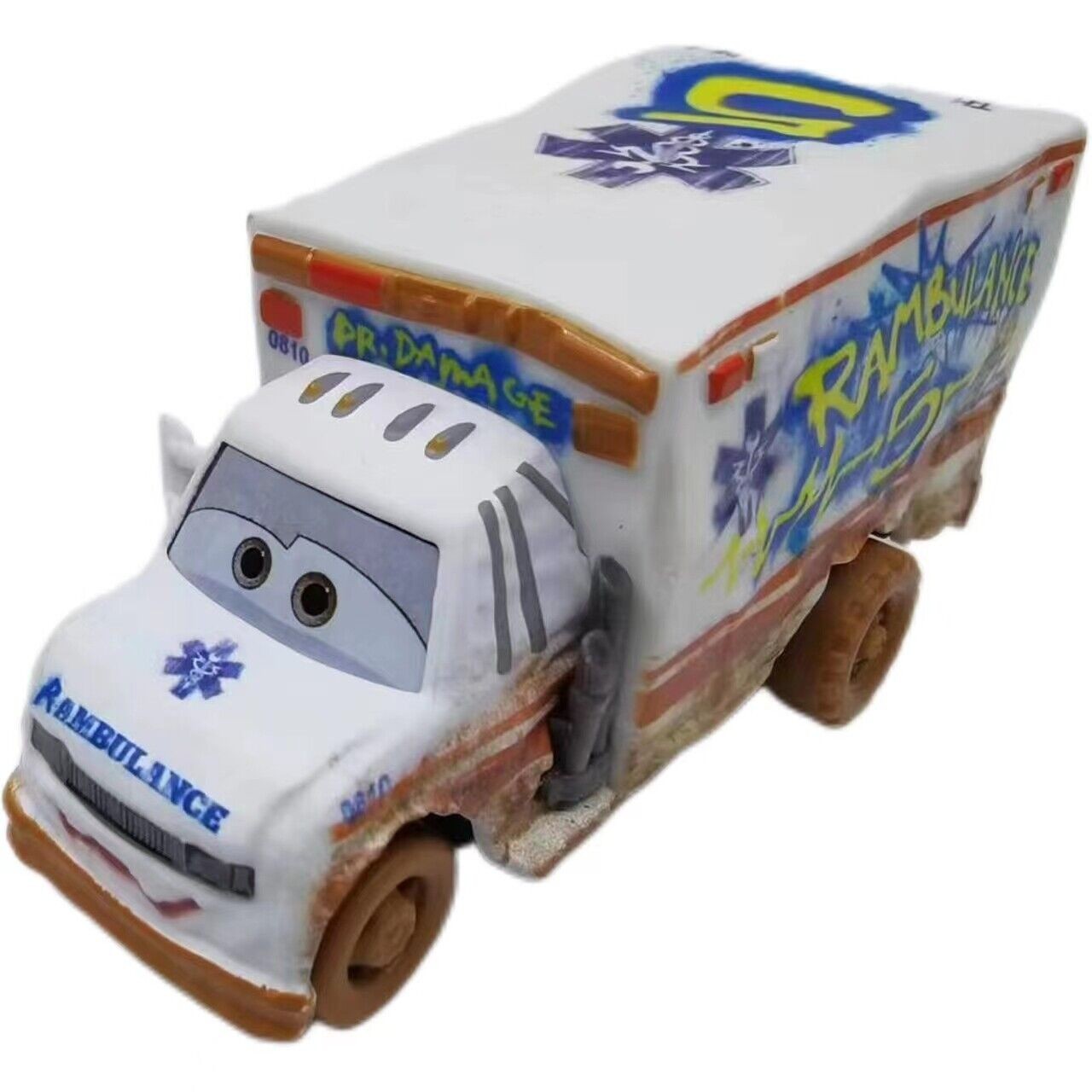 Disney Pixar Cars – Thunder Hollow Speedway Dr.Damage Arvy Cruz Die-cast Car