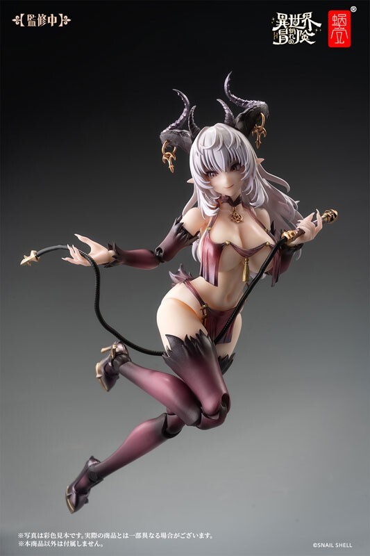 [BUNDLE] Snail Shell RPG-01 Succubus Lustia 1/12 Action Figure + FEET Parts Kit