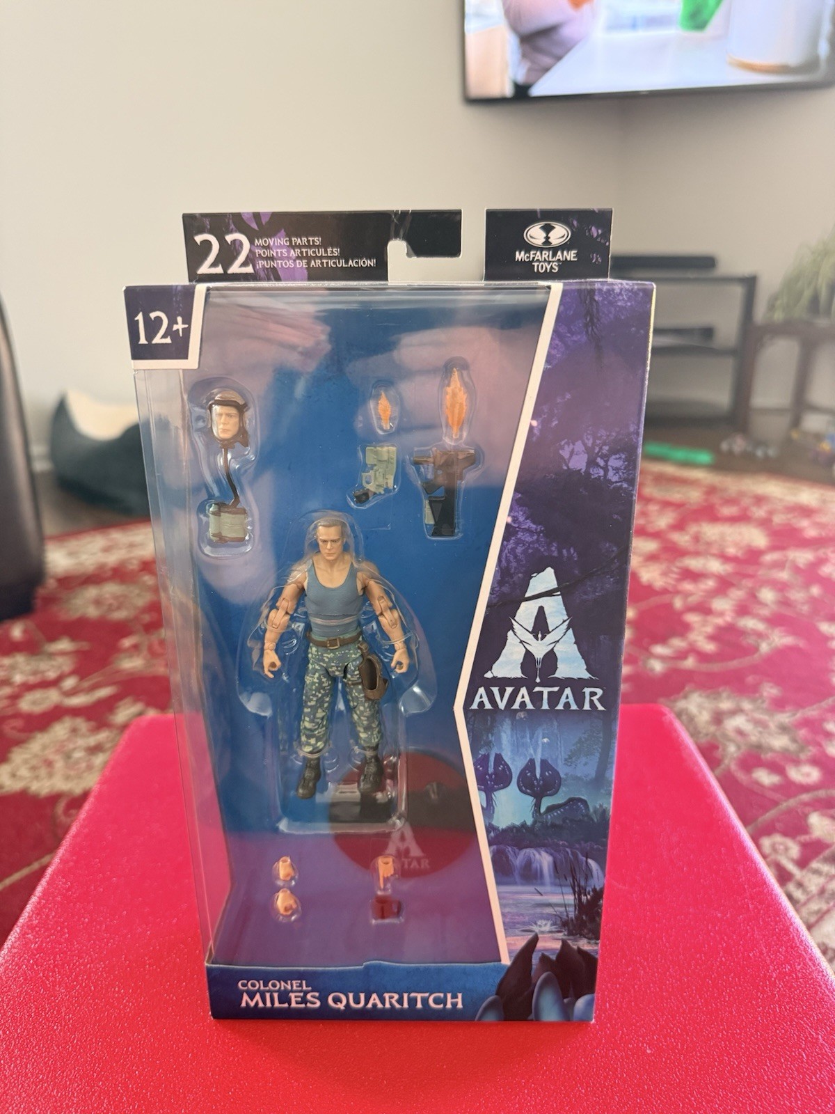 Avatar Movie Colonel Miles Quaritch McFarlane Toys 4-inch Action Figure New