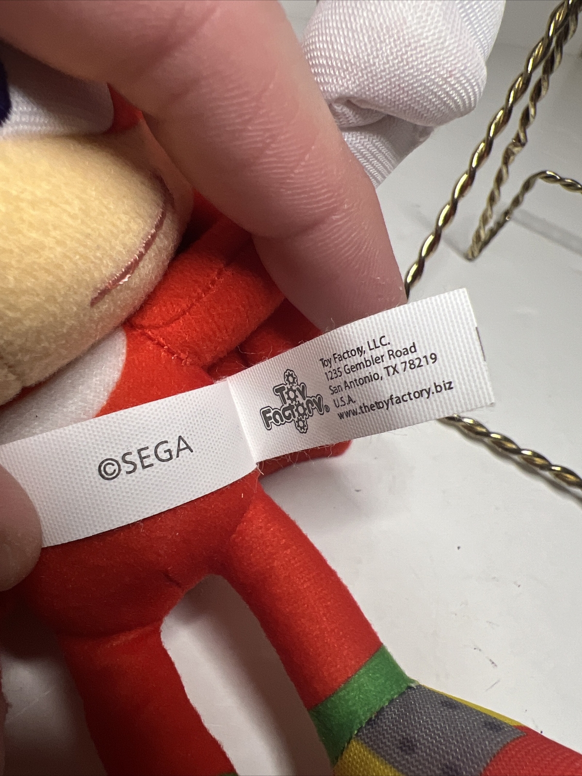 Sonic the Hedgehog Knuckles Plush Doll Stuffed Animal 7&Prime; Toy Factory Sega 2022