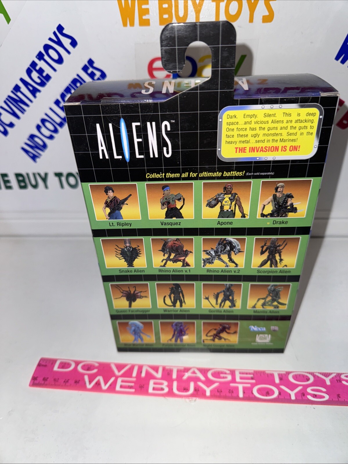 NEW NECA Aliens 7&Prime; Cougar Alien – Kenner Tribute Collectible Kamikaze Parasite