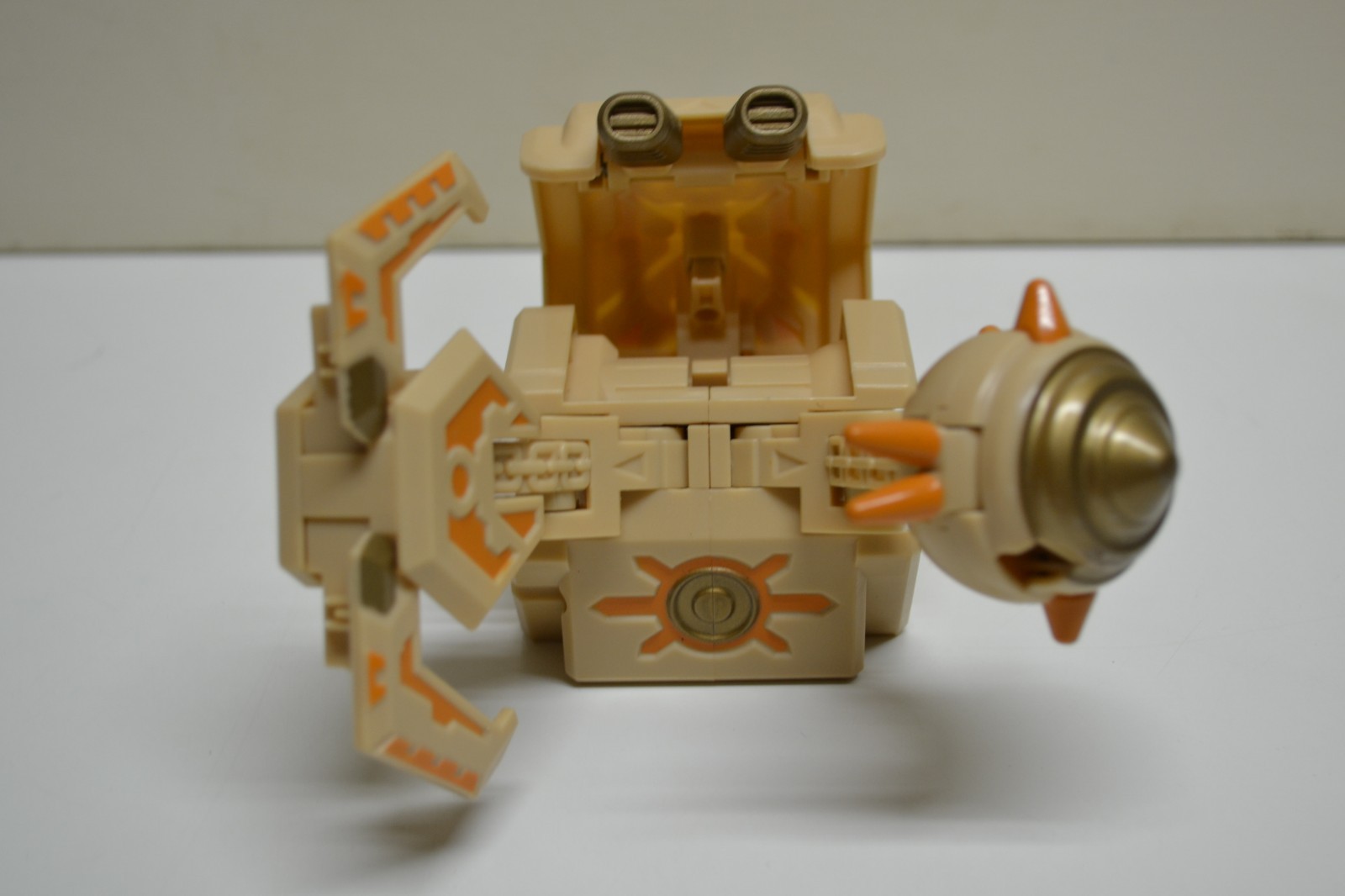 Bakugan Battle Brawlers Action Figure Gear ROCK HAMMER Copper + Tan