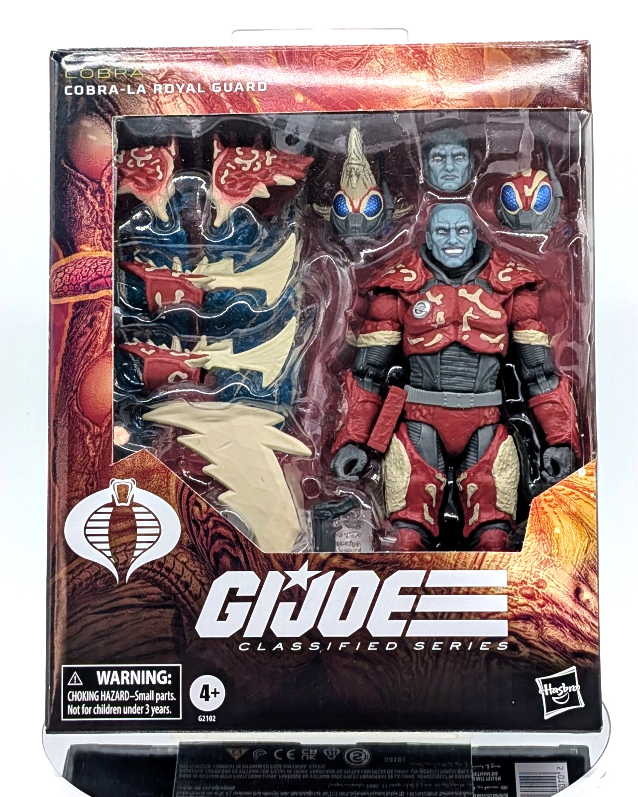 Hasbro G.I. Joe Classified Series #191 COBRA-LA ROYAL GUARD 6&Prime; Deluxe Figure!
