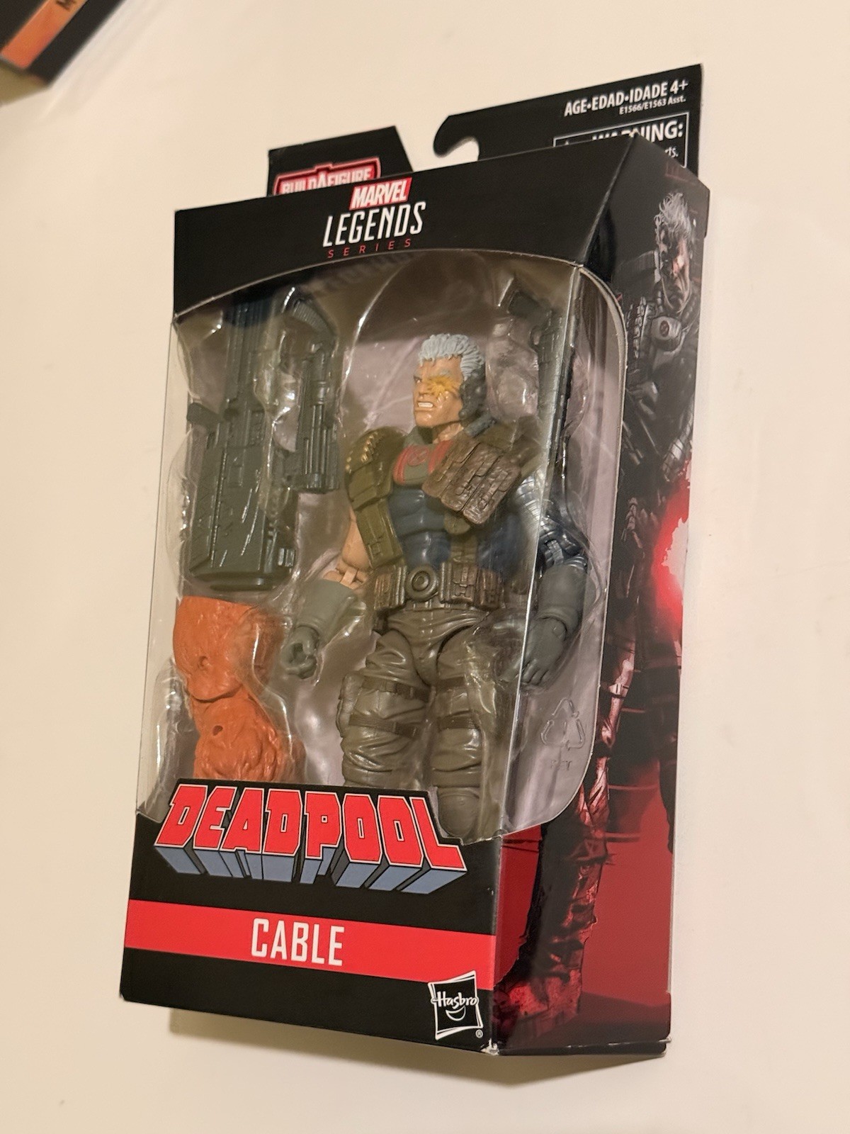Hasbro Marvel Legends Cable Deadpool Wave Sasquatch Build A Figure Wave