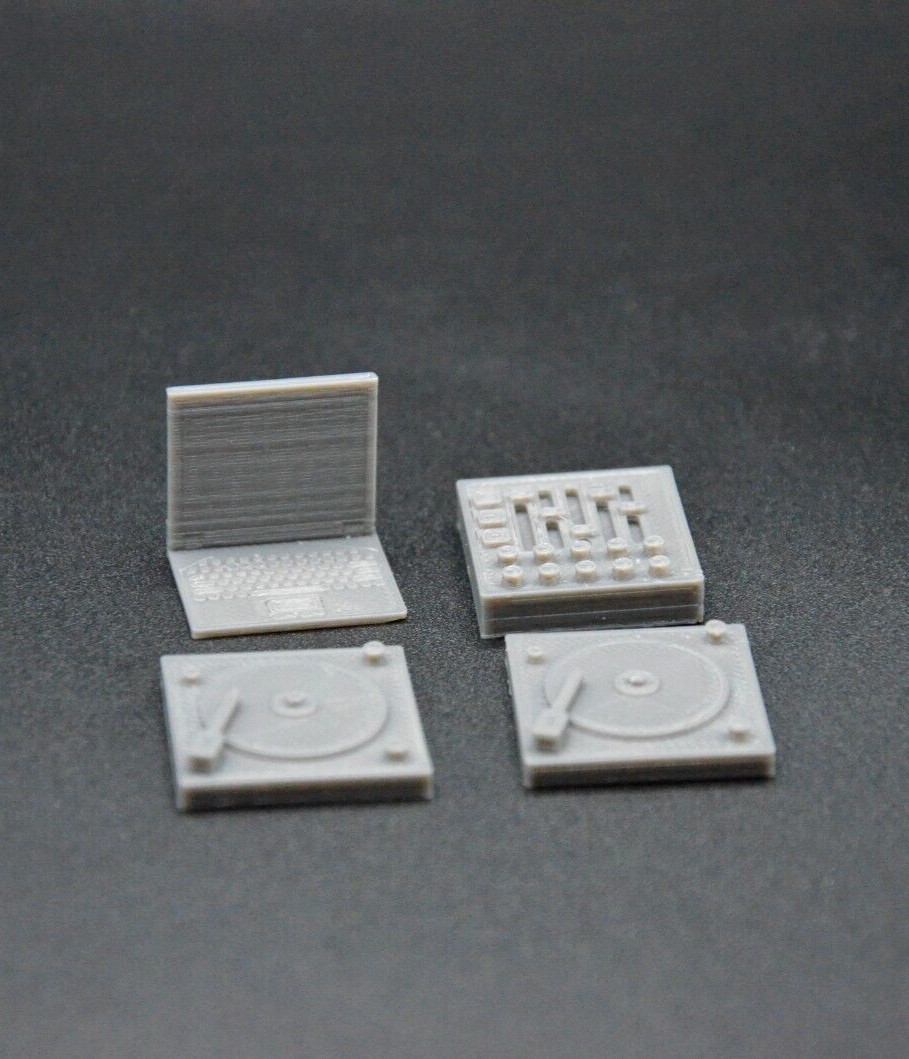 3.75&Prime; FIGURE DJ EQUIPMENT ACCESSORIES DIORAMA PROPS STAR WARS GI JOE 1:18 scale