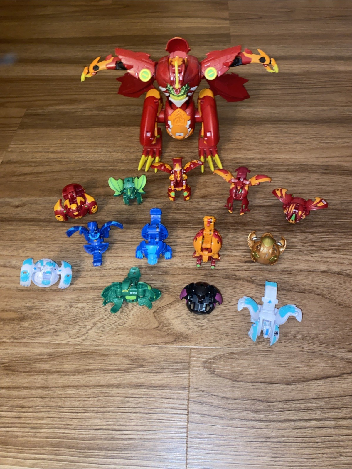 Bakugan Battle Brawlers Lot Of 14 Figures Plastic As Is
