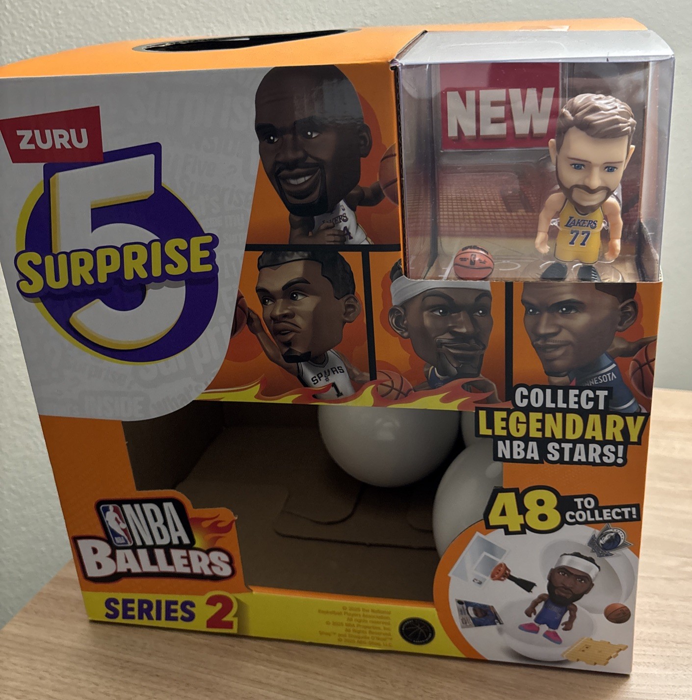 Store Display Zuru NBA Ballers Series 2 Luca Doncic – Lakers – Retail Box 🤩
