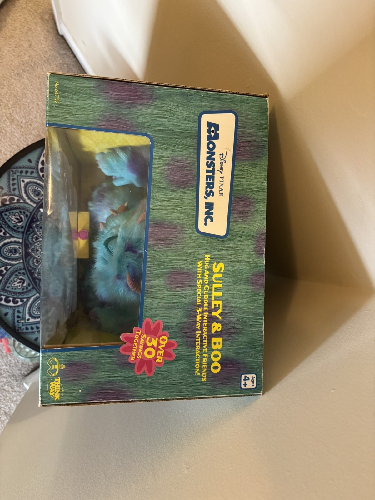 Monsters, Inc. SULLEY & BOO Interactive Friends THINKWAY Disney NIB