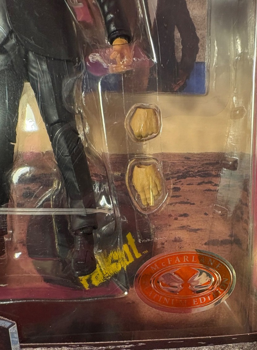 Cooper Howard Fallout Figure McFarlane New In Box NIB Platinum Walton Goggins