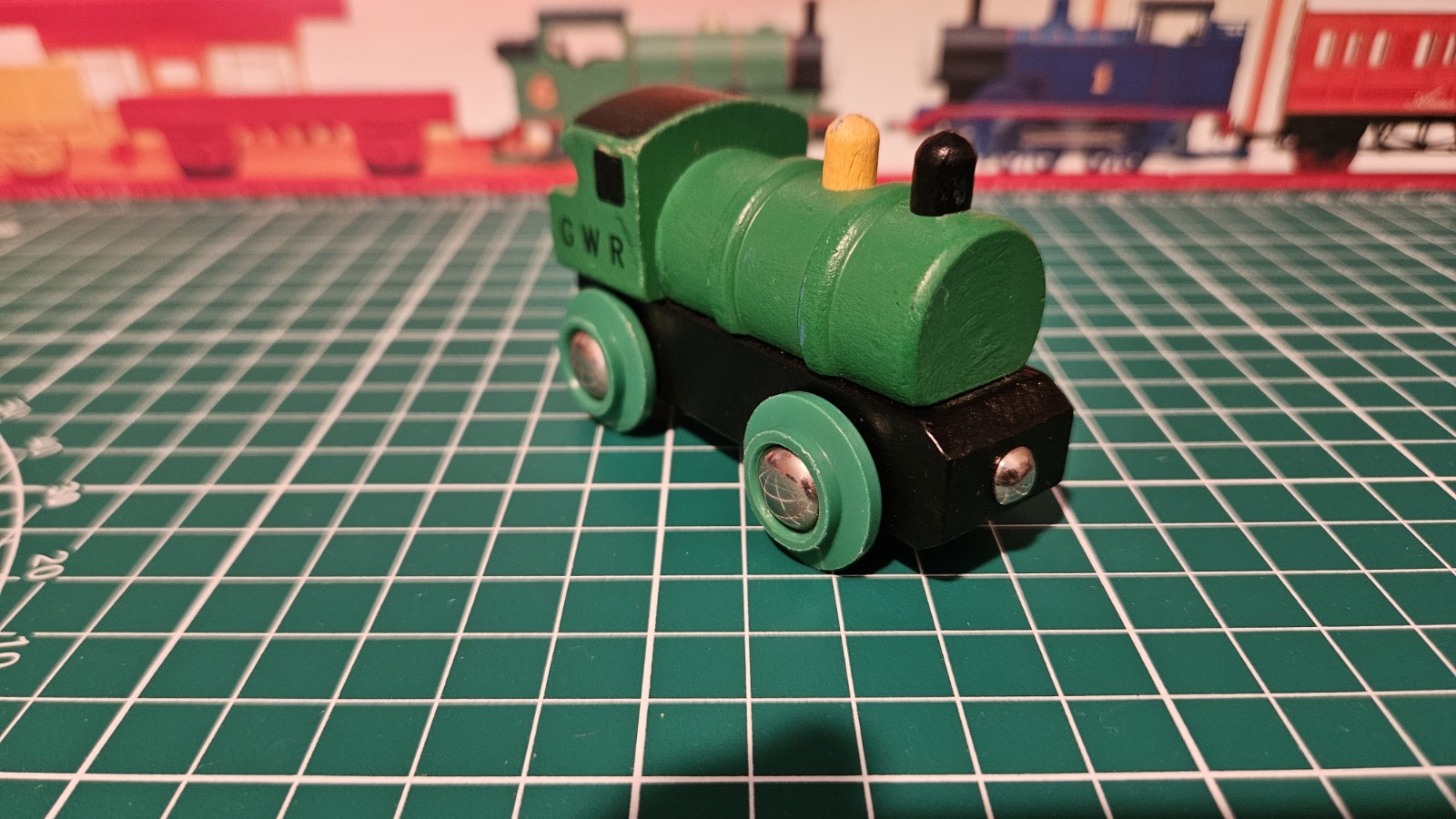 1993 BRIO Train GWR Green Steam Engine GUC WORKS With Thomas