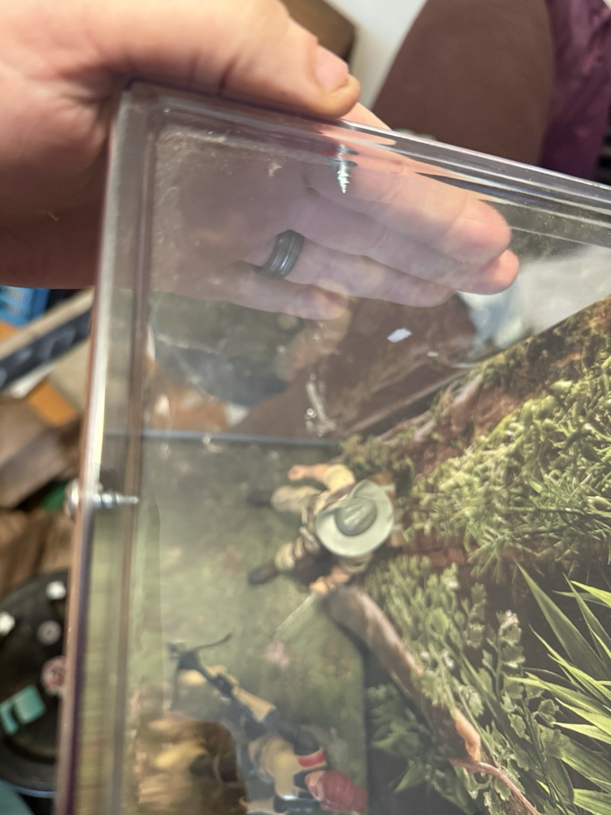 ***Walmart GI Joe Display Case – Clear Case Has Some Scuffs (GIJ-1)