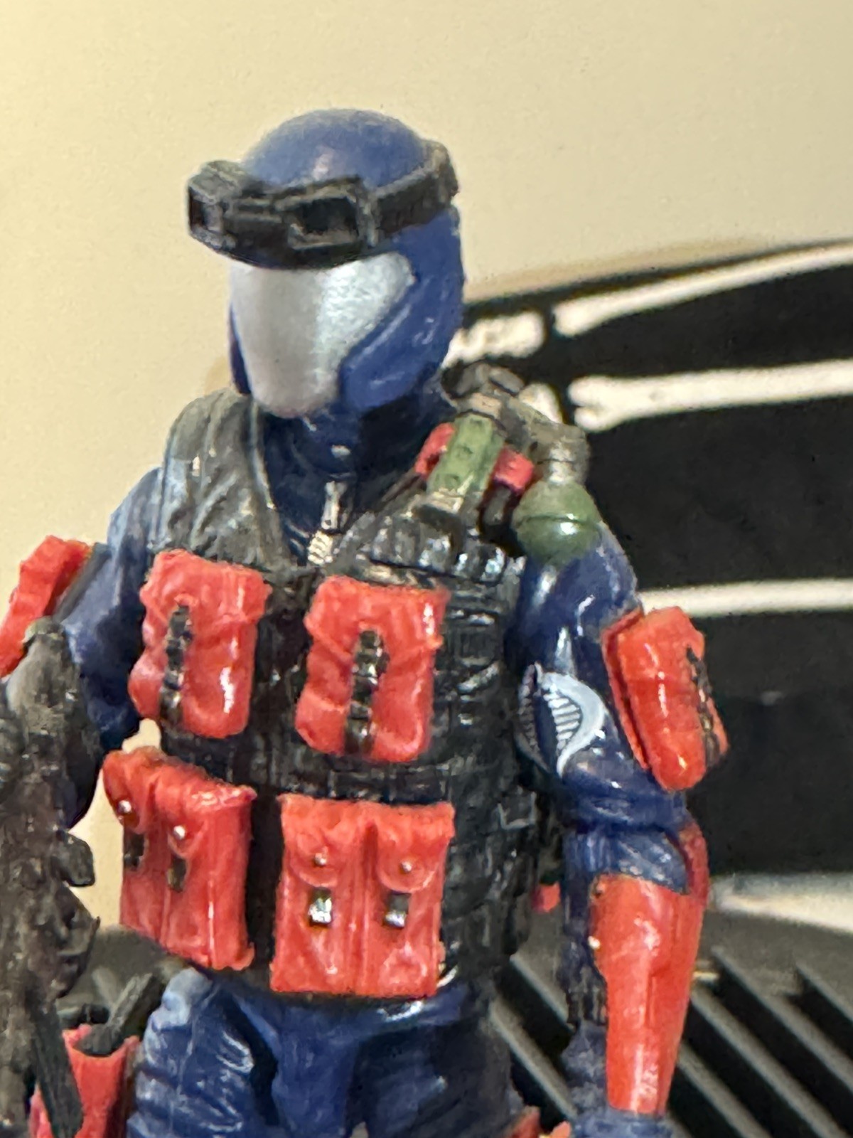 1:18 Marauders Task Force MTF custom cobra gi Joe COBRA VIPER SQUAD COMMANDER
