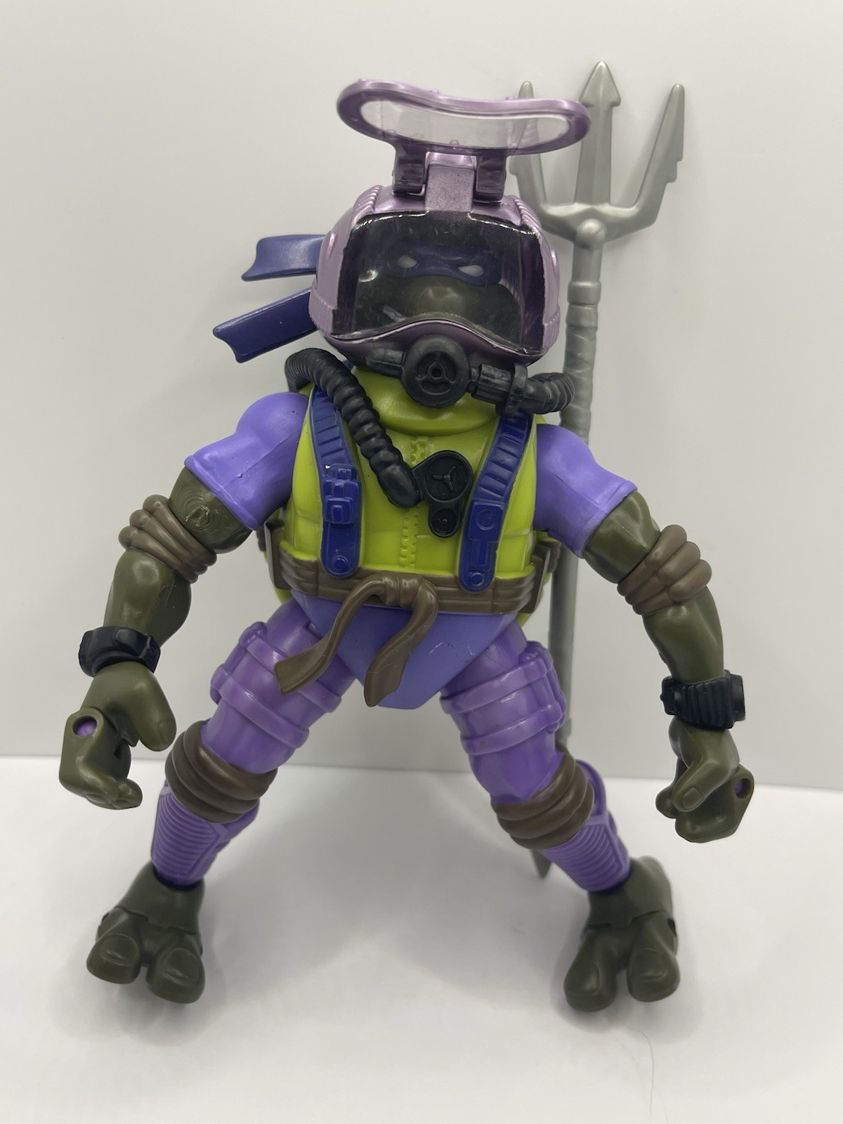 2004 TMNT Deep Diving Donatello Action Figure