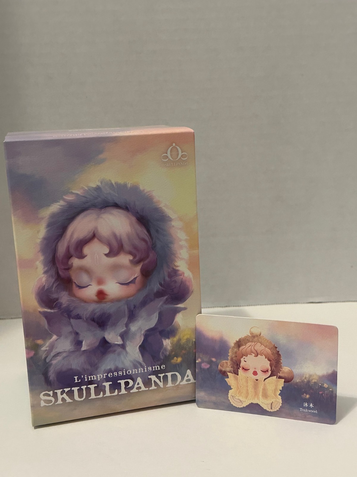 Authentic Skullpanda L&rsquo;impressionisme Series Blind Box – Teakwood