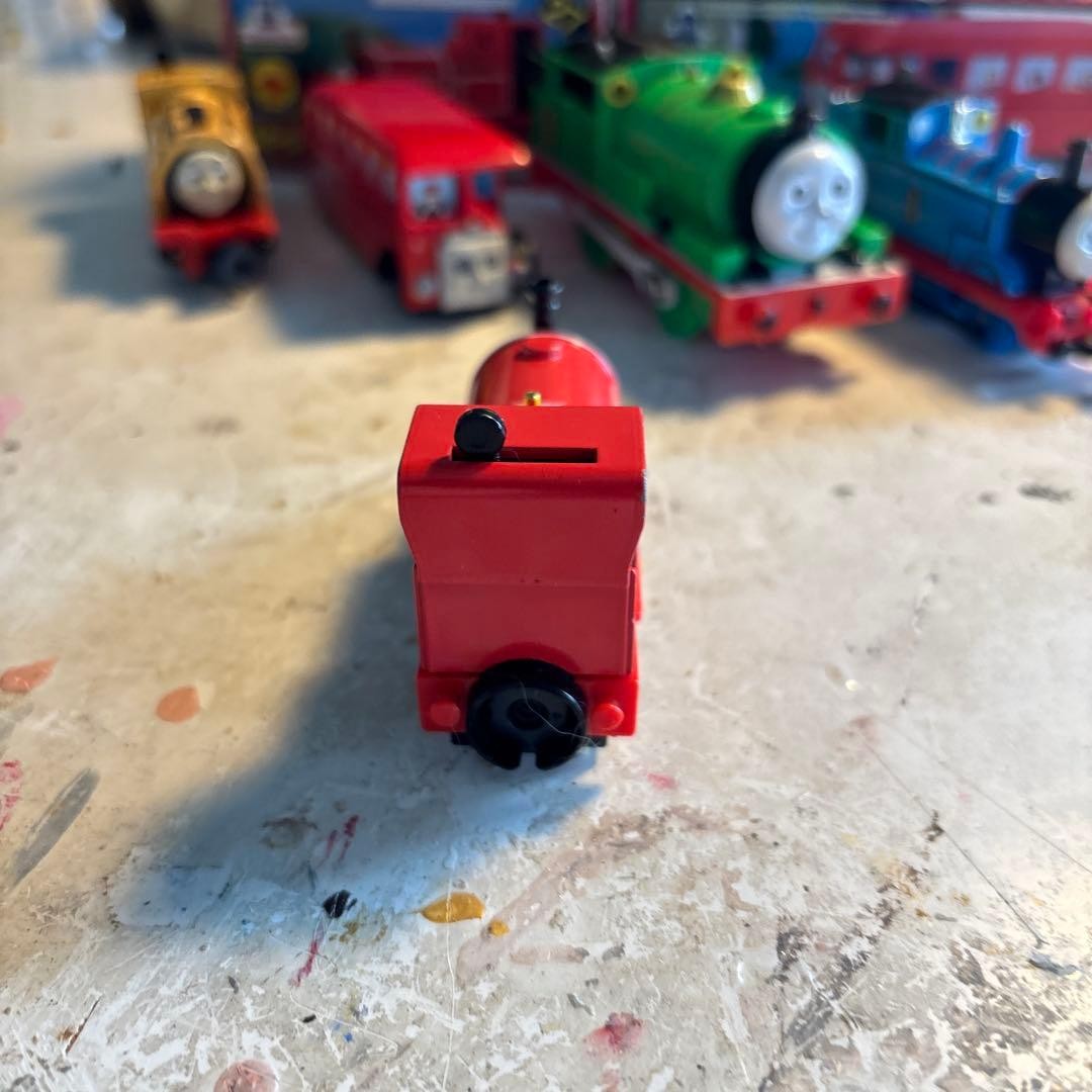 Tomy Thomas Engine Set Plarail Train Collection Vintage Toy Model Diorama