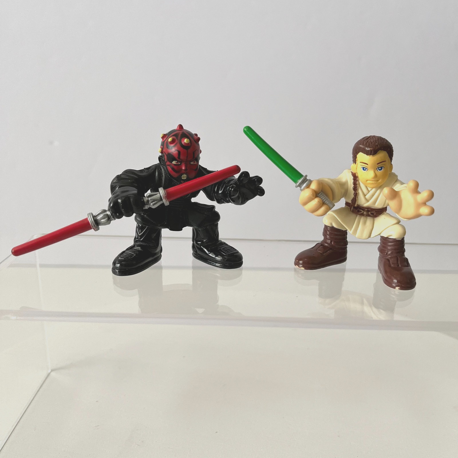 Star Wars Galactic Heroes Darth Maul and Obi-Wan Kenobi Action Figure Playskool