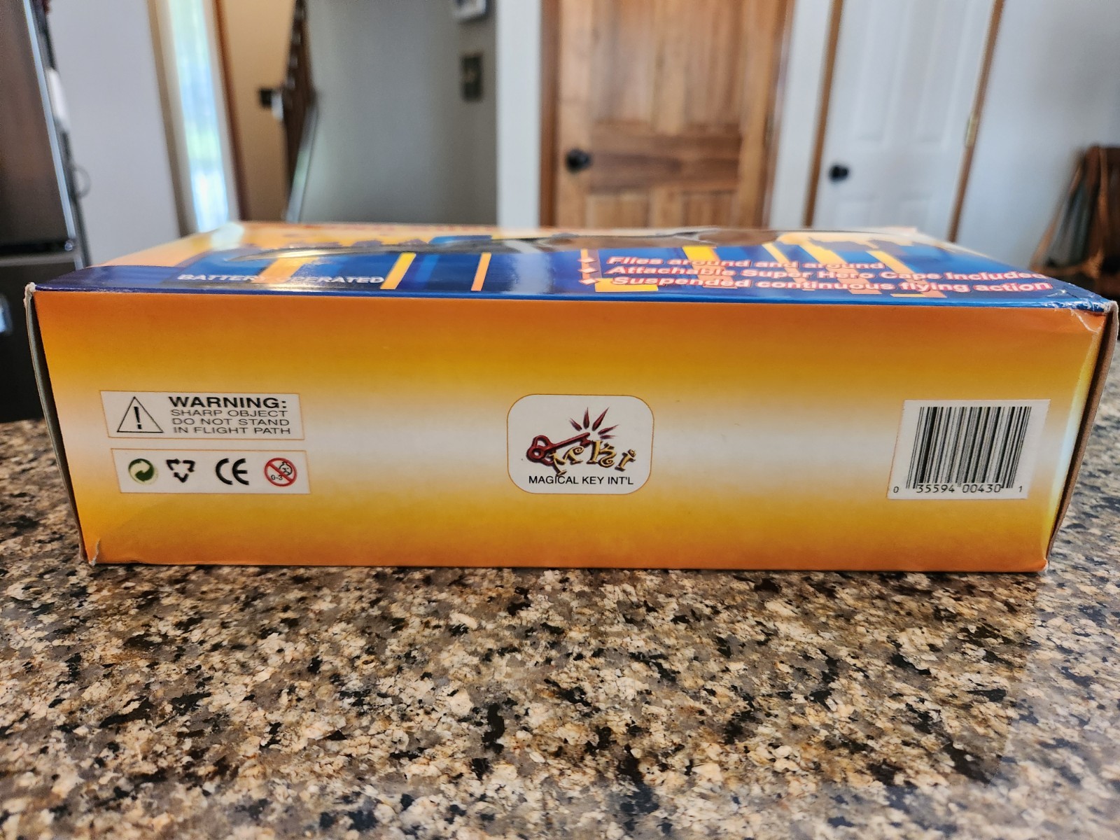 Vintage Magical Key International Flying Superhero Item No. 595 NEW IN BOX!!!