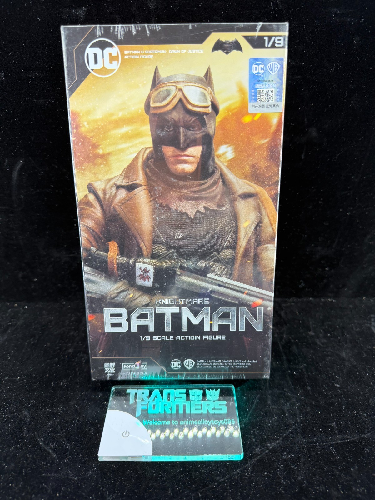 FondJoy DC Knightmare Batman 1/9 Scale Action Figure 8&Prime; BvS Official New USAShip