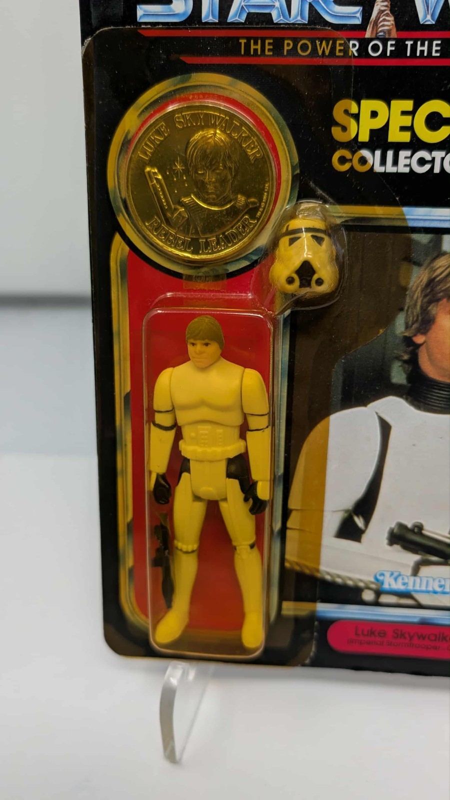 1985 Star Wars POTF Luke Skywalker Stromtrooper (See Photos)